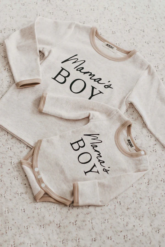 MAMA'S BOY BODYSUIT/TOP