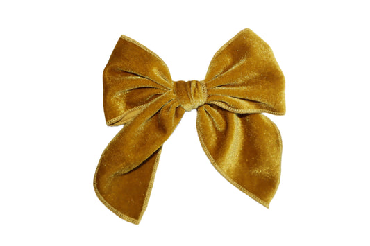 Betty Bow Hair Clip - Goldilocks