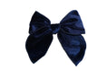 Load image into Gallery viewer, Betty Bow Hair Clip - Sapphire
