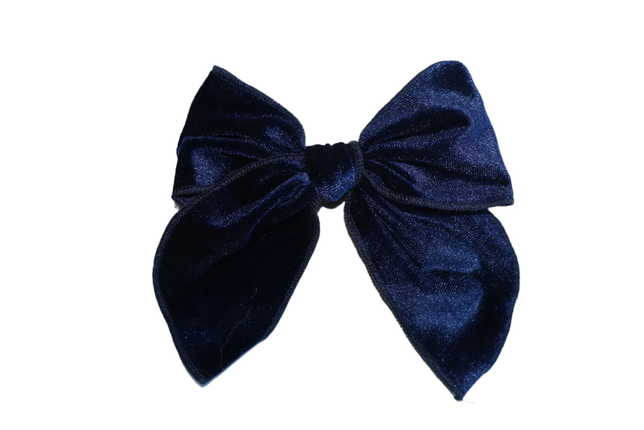 Betty Bow Hair Clip - Sapphire