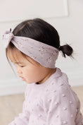 Load image into Gallery viewer, Organic Cotton Headband - Lulu Bloom Iris
