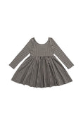 Load image into Gallery viewer, Organic Cotton Tallulah Dress - Mini Gingham Bistre
