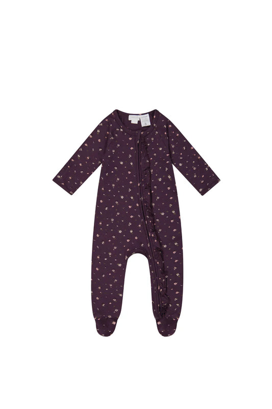 Organic Cotton Melanie Onepiece - Goldie Huckleberry Sparse