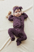 Load image into Gallery viewer, Organic Cotton Melanie Onepiece - Goldie Huckleberry Sparse
