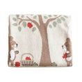 Load image into Gallery viewer, Teddy Bears Picnic Baby Blanket Natural
