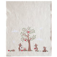 Load image into Gallery viewer, Teddy Bears Picnic Baby Blanket Natural
