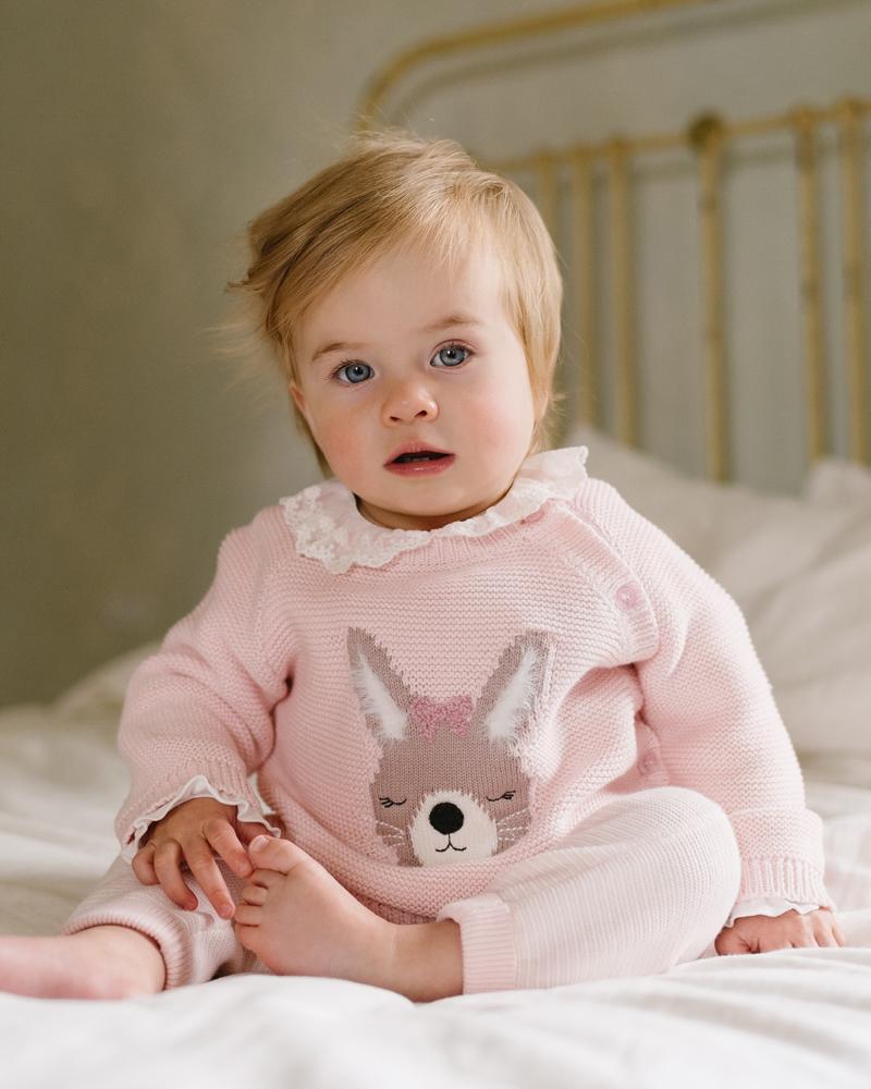 CIARA BUNNY KNITTED JUMPER