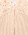 Load image into Gallery viewer, DOUBLE CREAM KNITTED CARDIGAN
