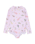 Load image into Gallery viewer, MYRA PRINT LS SUNSUIT 3-10 YRS

