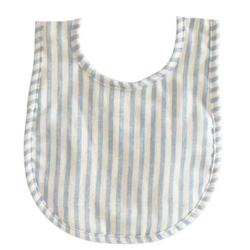 Bib - Stripe Chambray