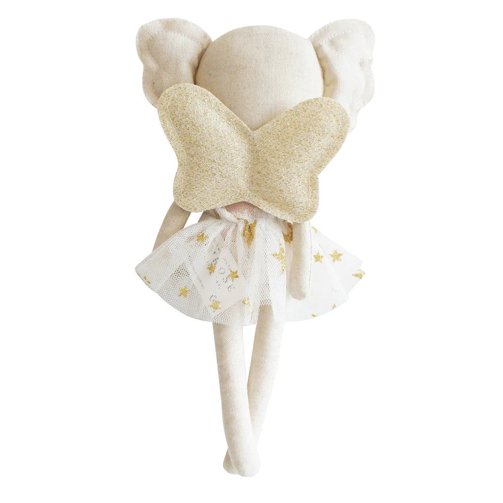 Mini Koala Dress Up 28cm Ivory Gold