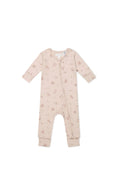 Load image into Gallery viewer, Organic Cotton Frankie Onepiece - Petite Fleur Soft Peony
