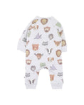 Load image into Gallery viewer, WILDLINGS PRINT LONG SLEEVE ZIPSUIT
