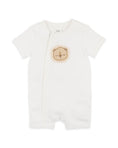 Load image into Gallery viewer, BILLIE LION ORGANIC SS ZIPSUIT

