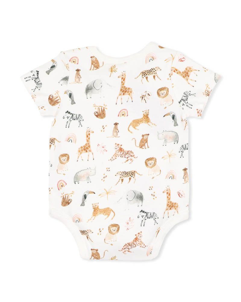 BILLIE PRINT ORGANIC BODYSUIT