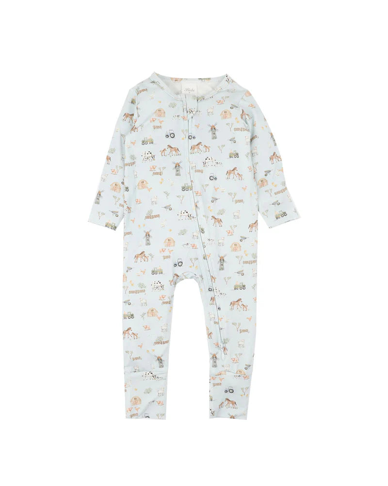 FARM ECOCOSY LS ZIPSUIT