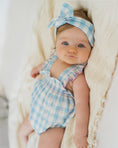 Load image into Gallery viewer, BONNIE CHECK ORGANIC BODYSUIT
