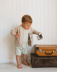 Load image into Gallery viewer, ROMAN GREEN STRIPE OVERALLS
