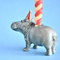 Load image into Gallery viewer, Hippo Cake Topper

