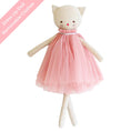 Load image into Gallery viewer, Aurelie Linen Cat Doll 48cm Blush - Mimi et Lion
