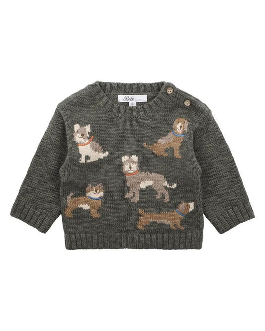 AUSTIN DOGS KNITTED JUMPER - Mimi et Lion