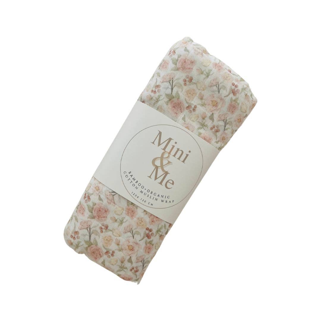 Mini & Me Bamboo Muslin Wrap Lola