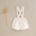 Load image into Gallery viewer, Baby boy's shorts with beige straps - Mimi et Lion
