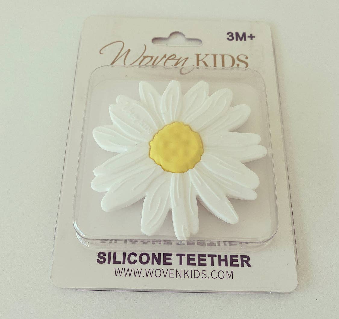 Silicone Teether - Milk Daisy