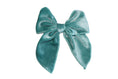 Load image into Gallery viewer, Betty Bow Hair Clip - Aqua - Mimi et Lion
