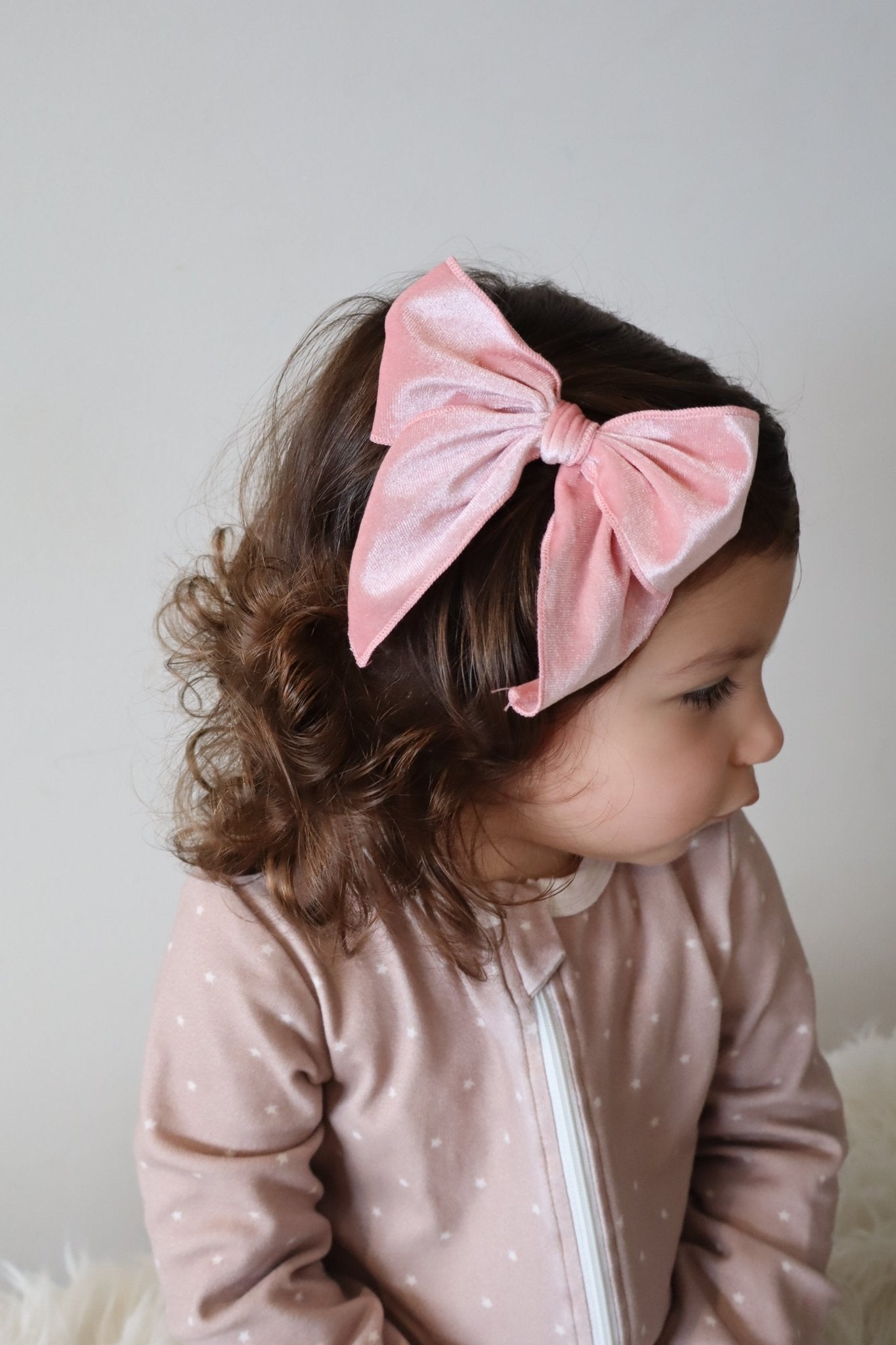 Betty Bow Hair Clip - Christmas Red - Mimi et Lion