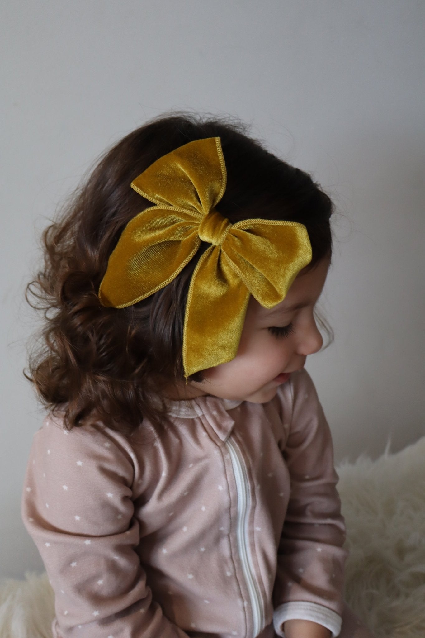 Betty Bow Hair Clip - Emerald - Mimi et Lion