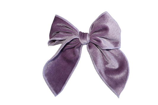 Betty Bow Hair Clip - Lavender - Mimi et Lion