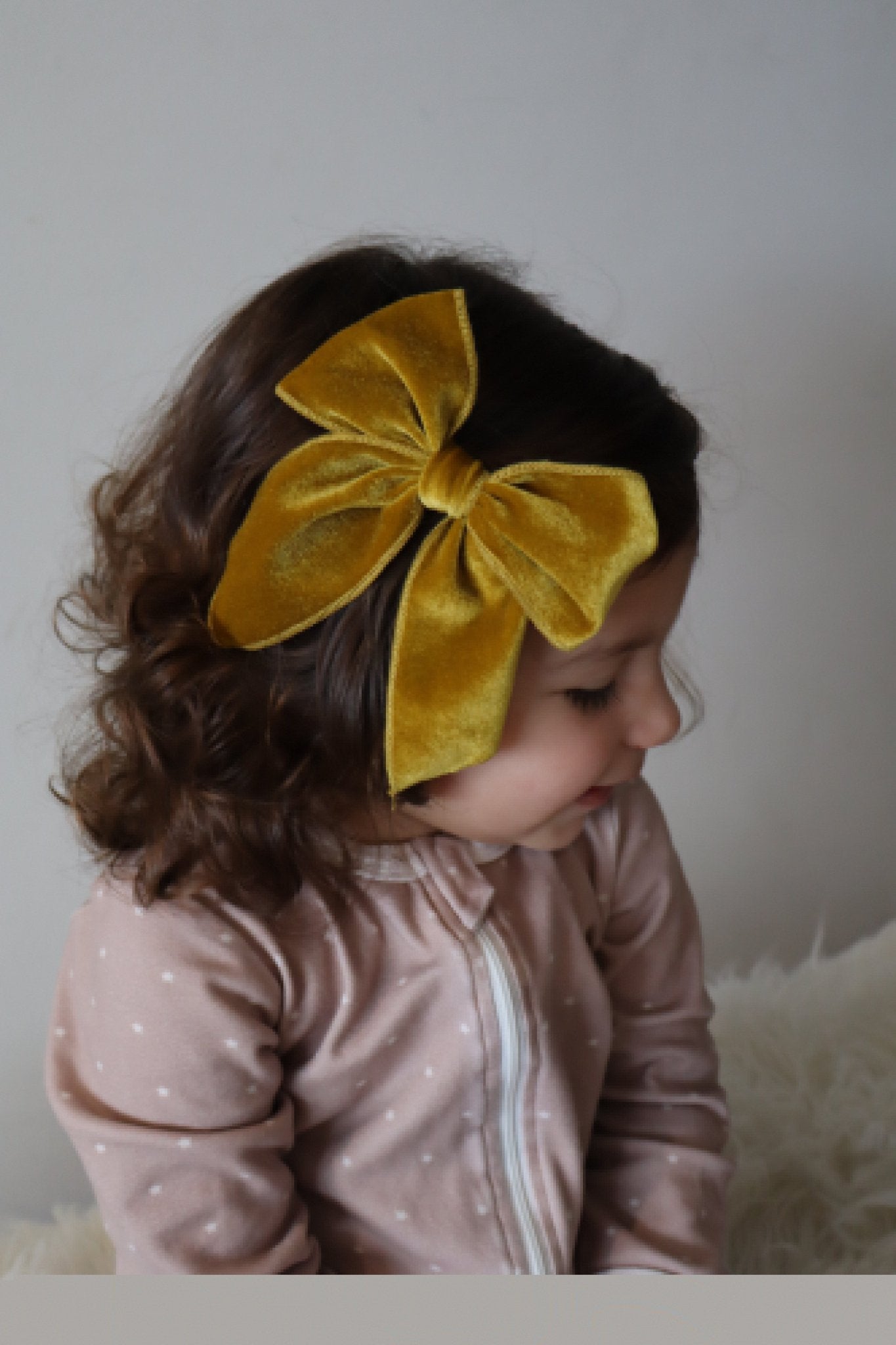 Betty Bow Hair Clip - Snow - Mimi et Lion
