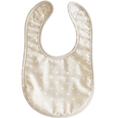 Load image into Gallery viewer, Bib - Linen White Spot - Mimi et Lion
