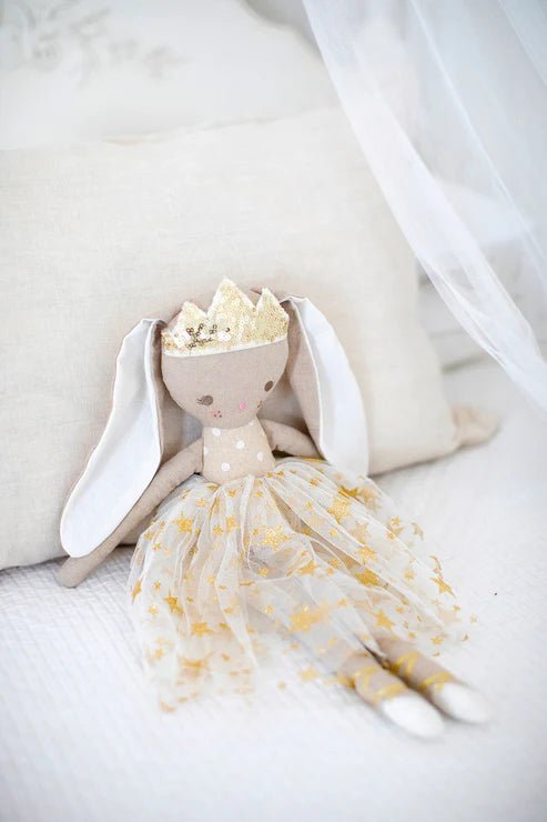 Billie Princess Bunny 43cm Gold - Mimi et Lion