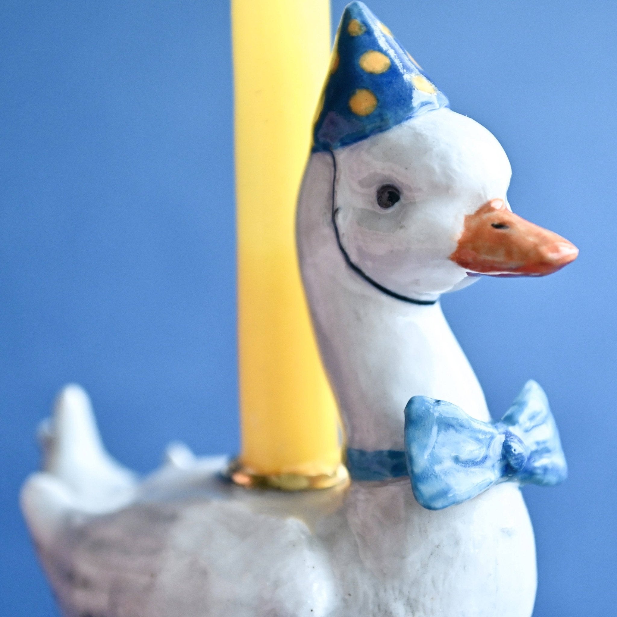 Blue Goose Cake Topper - Mimi et Lion