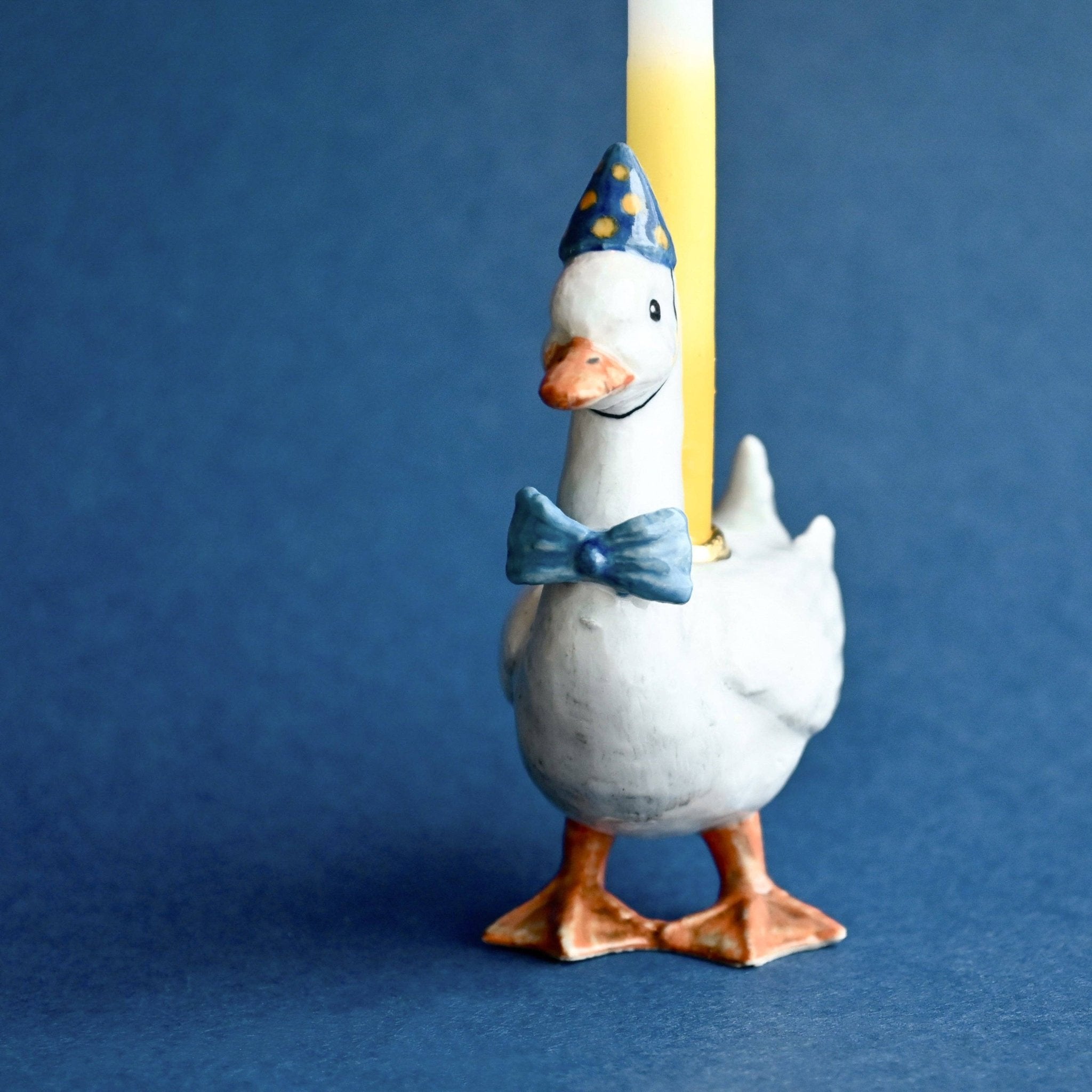 Blue Goose Cake Topper - Mimi et Lion