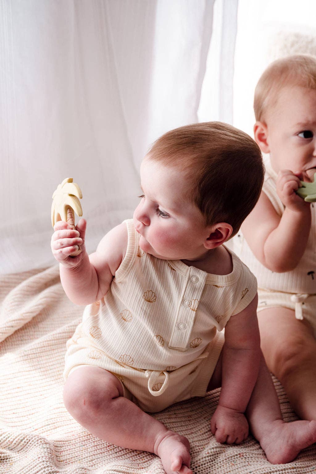 Silicone Teether - Sand Palm Tree