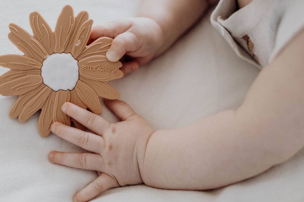 Silicone Teether - Clay Daisy