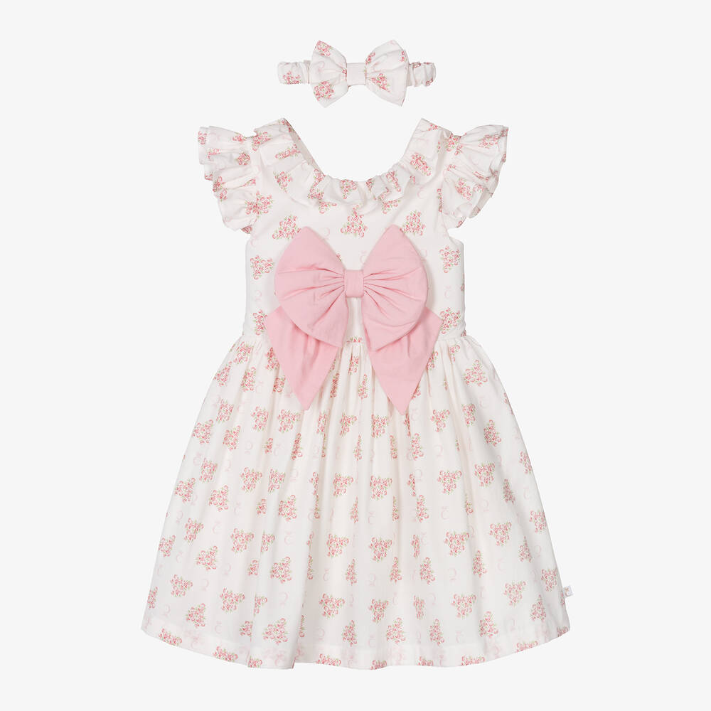 Summer Garden Dress with Bow