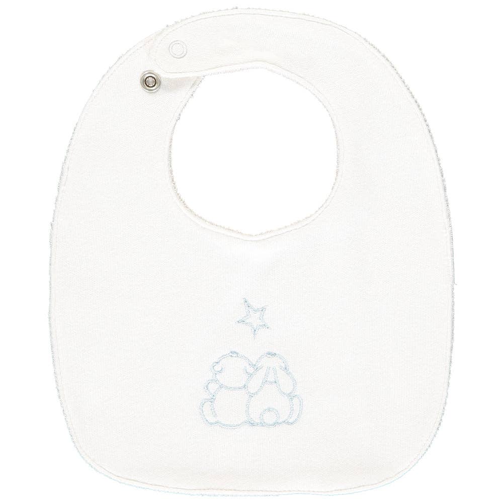 Trenton Blue Star Print Bib Gift Set