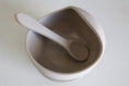 Load image into Gallery viewer, Cloudy Grey - Bowl & Spoon by Mimi et Lion
