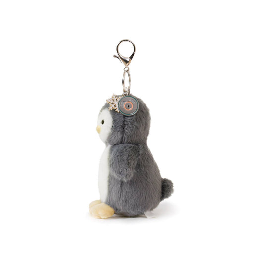 Iggy Penguin Bag Charm (Vegan Angora) 7"/ 18 cm