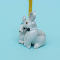 Load image into Gallery viewer, Love Bunnies Wedding Cake Topper
