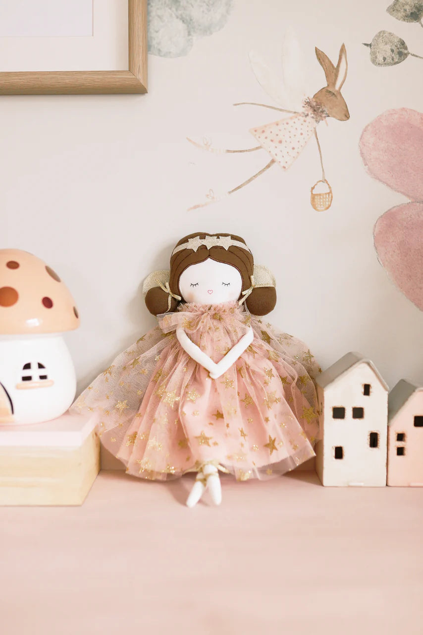 Celeste Fairy Doll -38cm Pink Gold Star