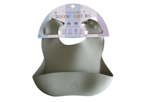 Ivy Green - Silicone Bib by Mimi et Lion - Mimi et Lion