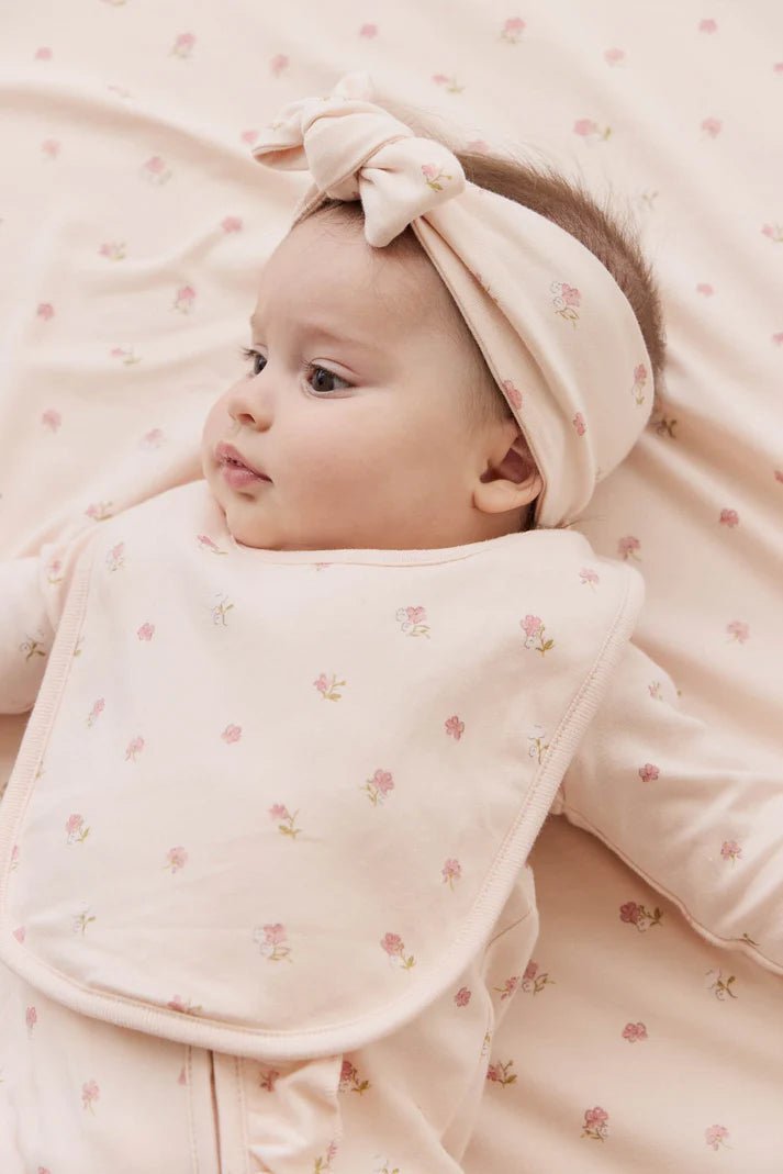 Organic Cotton Headband - Meredith Morganite - Mimi et Lion