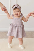 Load image into Gallery viewer, Organic Cotton Kaia Top - Lulu Bloom Iris - Mimi et Lion
