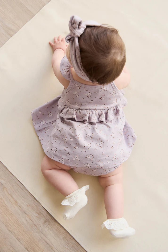 Organic Cotton Kaia Top - Lulu Bloom Iris - Mimi et Lion
