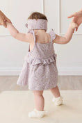 Load image into Gallery viewer, Organic Cotton Kaia Top - Lulu Bloom Iris - Mimi et Lion

